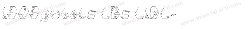ISOSymbols LBs LIDL字体转换